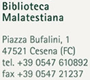 Logo Istituzione Biblioteca Malatestiana