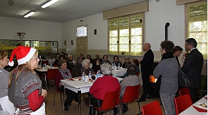 Un'immagine del pranzo