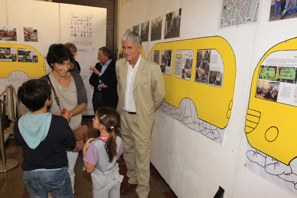 La mostra "A Piedibus in città"