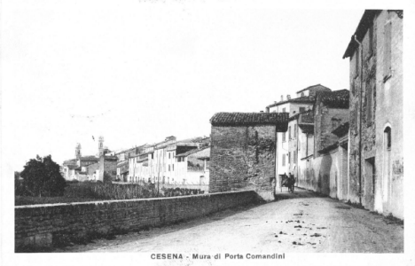 Mura Federico Comandini (Giardini di Serravalle). 