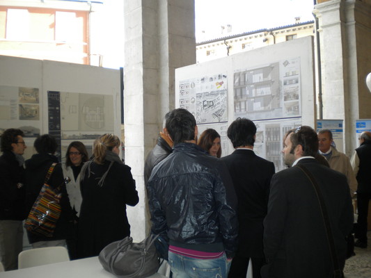 Gli studenti della facoltà di Architettura Aldo Rossi