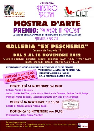 Apre la mostra "Vivere in Rosa"