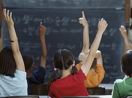 Studenti a scuola