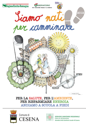 cartolina siamo nati per camminare 2012