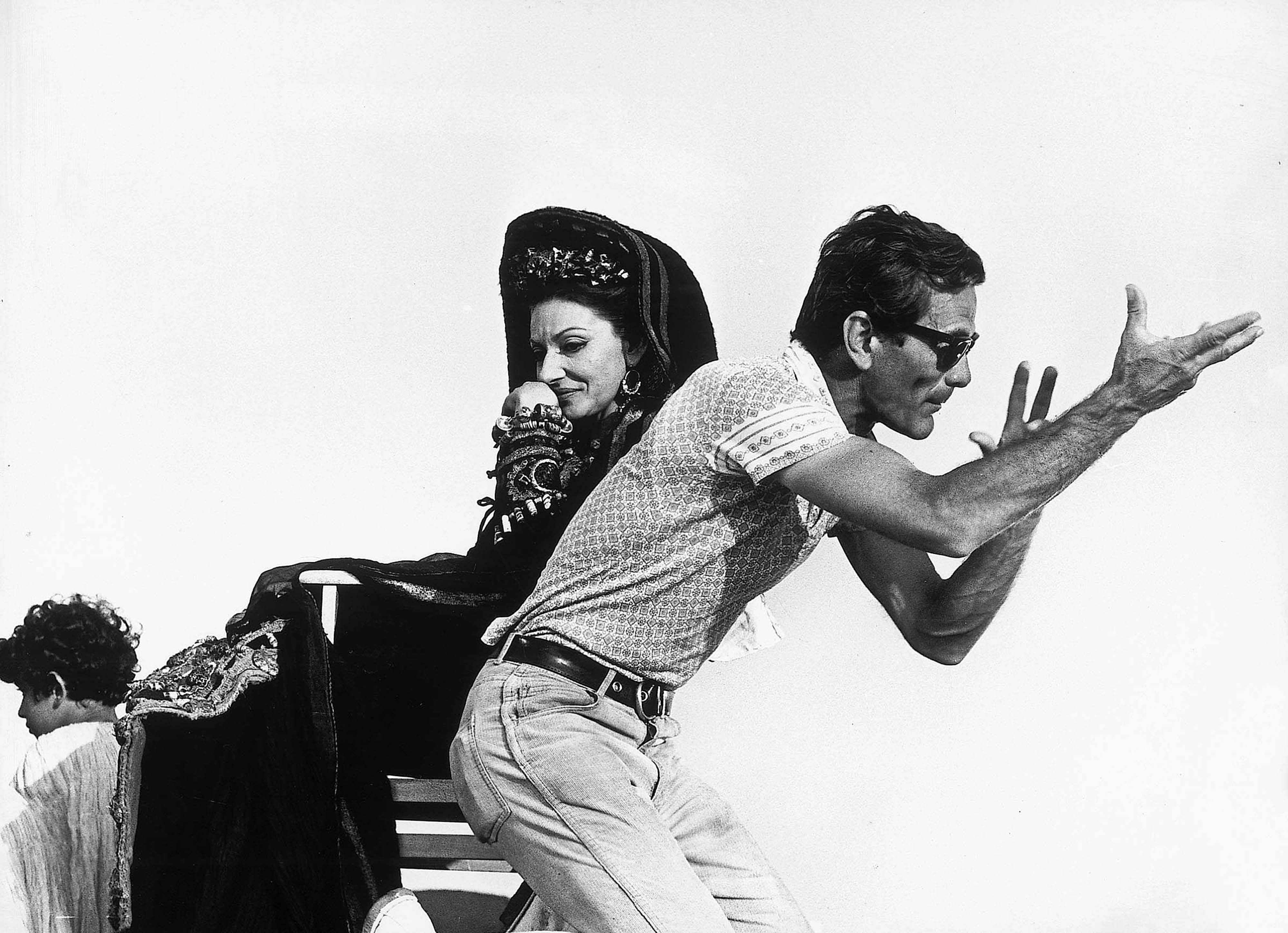 Maria Callas e Pier Paolo Pasolini © Archivio Storico del Cinema /AFE, Roma