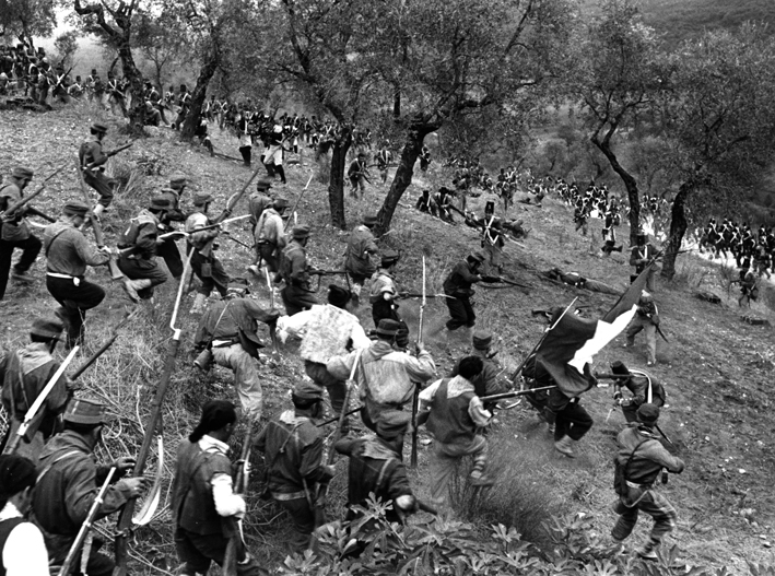 Viva l’Italia (1961). Una scena [ph. Pierluigi]