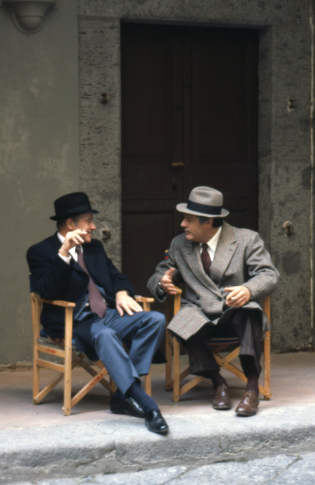 Maccheroni (1985). Jack Lemmon, Marcello Mastroianni [ph. Paul Ronald]