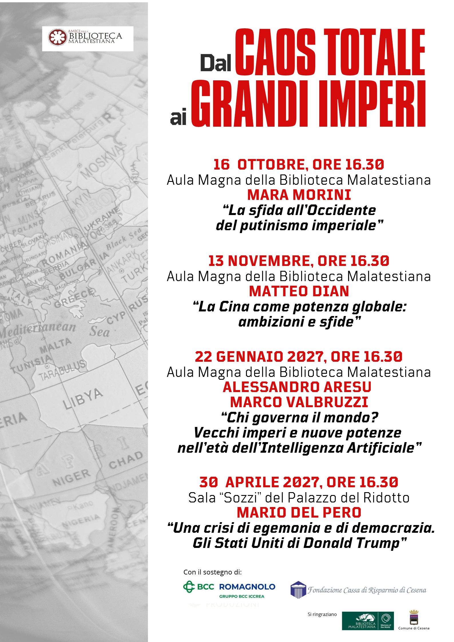 Dal caos totale ai grandi imperi