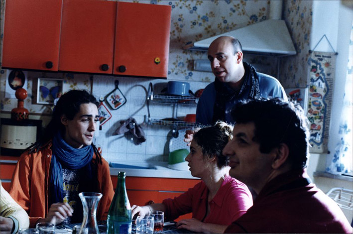Ovosodo (1997). Marco Cocci, Monica Brachini, Paolo Virzì, Alessio Fantozzi [ph. Italo Tonni]