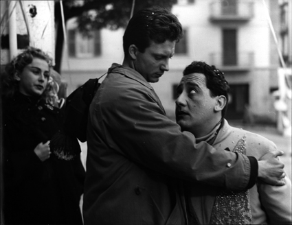 I vitelloni di Federico Fellini (1953) Con Franco Interlenghi, Riccardo Fellini, Leopoldo Trieste / ph. Ampelio Ciolfi 