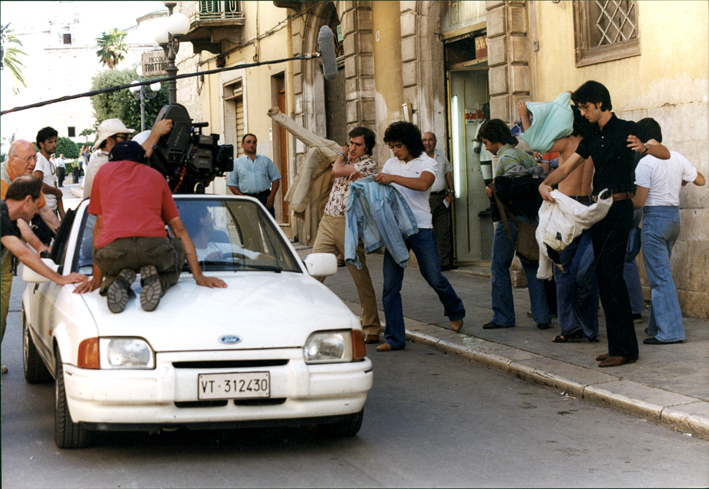 Tutto l’amore che c’è di Sergio Rubini (2000) Il set [ph. Italo Tonni]