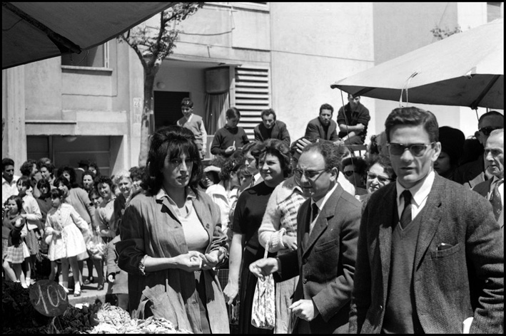 Mamma Roma, Anna Magnani, Tonino Delli Colli, Pier Paolo Pasolini [ph. Angelo Novi]