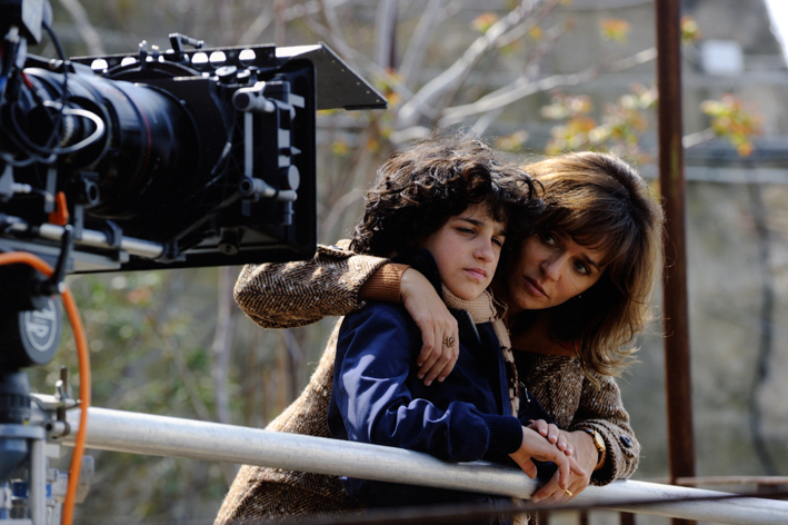 La kryptonite nella borsa di Ivan Cotroneo (2011) Luigi Catani, Valeria Golino [ph. Gianni Fiorito]