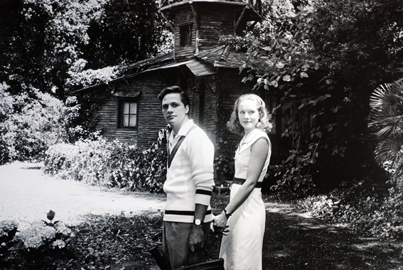 Dominique Sanda, Il giardino dei Finzi Contini di Vittorio De Sica (1970) con Lino Capolicchio [ph. Franco Bellomo]