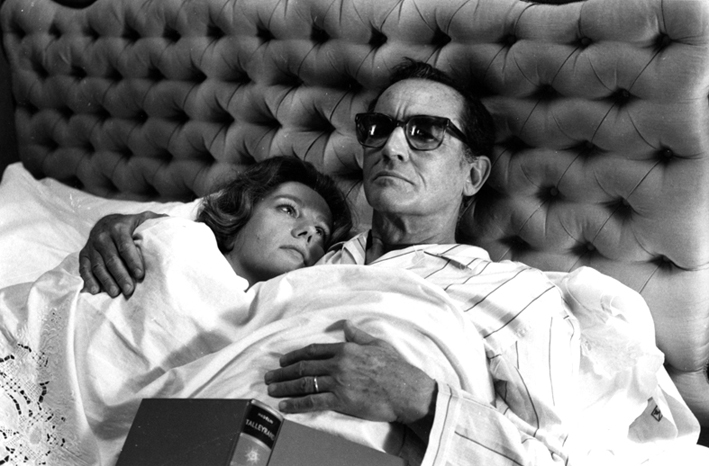 La famiglia di Ettore Scola (1987) con Vittorio Gassman [ph. Bruno Bruni]